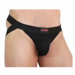 BURN Jockstrap SHINY BLACK S - Premium Comfort & Modern Design