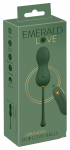 You2Toys Emerald Love RC Intimate Exercise Balls, Waterproof, Green-Gold