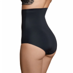 Bye Bra Seamless High Waist Panties Black XL - Lightweight Invisible Comfort