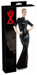 Cottelli Collection Latex Dress Black Size M Reversible Zip Design