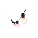 Philips Hue Festavia Globe Outdoor String Lights, 7m Extension | 30 W | Bluetooth, Zigbee