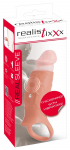 Realistixxx Real Sleeve Open Silicone Vibrating Extension 14cm