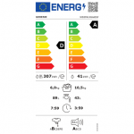 Gorenje Washing Machine with Dryer | WD2PA1X64ADW | Energy efficiency class A/D | Front loading | Washing capacity 10.5 kg | 140