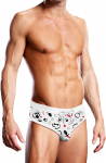 Prowler Swim Brief XL Puppy Print Quick-Dry Lightweight Design