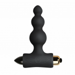 Rocks-Off Petite Sensations Bubbles Black - Compact Silicone Beads, 7 Modes