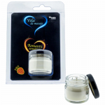 Taloka Strawberry Scented Massage Candle 30ml - Nourishing Formula