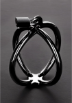 Shots Criss Cross Stainless Steel Hand Restraint with Padlock