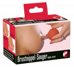 You2Toys Nipple Suction System Transparent Red 5.5cm PVC/ABS