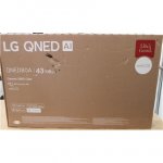 SALE OUT.  | SALE OUT. LG 43QNED80A3A | 43 | Smart TV | webOS 25 | UHD | Black | DAMAGED PACKAGING