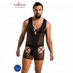 Passion Oscar Set Black S/M - Elegant Lingerie with Oeko-Tex Materials