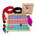 Diablo Picante Dare-Kiss-Truth Party Game Set, Complete Accessories