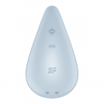 Satisfyer Dew Drop Blue - Compact Dual-Motor Lay-On Massager