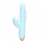 Loveline Arctic Blue Pulse Wave Up-and-Down Motion Ring Device
