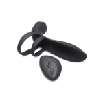 XR Brands Silicone Remote-Controlled Vibrating Sleeve, Waterproof