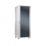 SOMI Networks | 22U, 19&Prime; Freestanding Cabinet | 22U-60/60NAC | Gray | Max Load 800kg; Removable and Lockable Side Panels; Glass