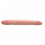 XR Brands Master Series Double-Ended Model 17.5" Light PVC Flexible