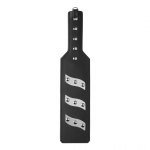 ElectraStim ElectraPaddle Leather Electro-Stimulation Paddle Black