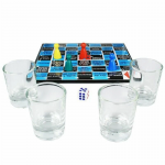 Diablo Picante Crazy Dice Game - Interactive Shot Board Party Set