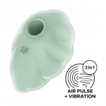 Satisfyer Cloud Dancer Mint - Air Pulse Technology, Mint Silicone Design