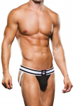 Prowler Jockstrap XS Black/White - Supportive Two-Tone Athletic Design