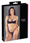 Cottelli Collection Shelf Bra Set Lace Black 80B/M Adjustable Straps