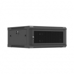 Lanberg Wall mounted installation cabinet 19" 4U 600X600 | WF01-6604-23B | Black