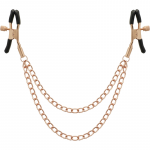 BEGME Black Edition Premium Adjustable Chain Nipple Clamps Nickel-Free