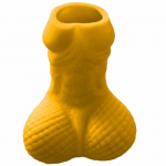 DIABLO PICANTE Yellow Party Shot Glass Hard Plastic 60ml