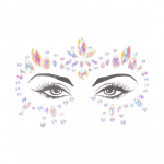 Shots Body Jewelry Stickers Face Model - Glow-in-the-Dark Design