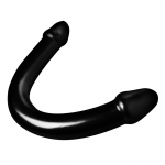XR Brands XXL Dual-Ended Intimate Machine Black 71cm PVC