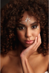 Rimba Glow-in-the-Dark Face Decorative Jewelry Stickers