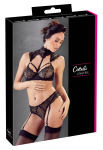 Cottelli Collection Lace Bra Set 75B/S with Adjustable Collar Detail