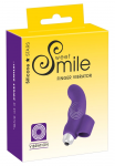 Sweet Smile Finger Model Intimate Massager Purple Silicone 9.3 cm