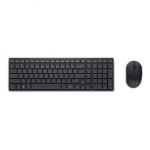 Dell | Silent Keyboard and Mouse | KM555 | Keyboard and Mouse Set | Wireless | US International (QWERTY) | Black | 2.4 GHz, Blue