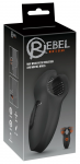 Rebel Man Wand Intimate Stimulator with Vibrating Moving Wings, Black