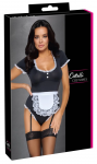 Cottelli Costumes Waitress Set S - Elegant Lace Black & White Body with Apron