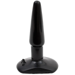 Doc Johnson Classic Small Black Anal Plug 10 cm Slim Design