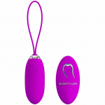 Pretty Love Joanna Wireless Vibrating Egg 12 Modes Silicone Pink