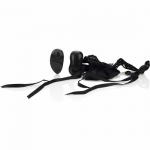 CalExotics 10-Function Intimate Lace Thong with Removable Bullet - Black
