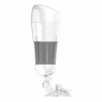 Pretty Love Hedy Intimate Machine with Suction Base Silicone White