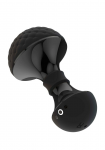 VIVE Enoki Flexible Massager Black - Adjustable Silicone Technology