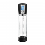 Shots Premium LCD Intimate Vacuum System Rechargeable 25cm Black