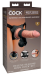 King Cock Elite Deluxe Silicone Body Dock Kit with Adjustable Harness