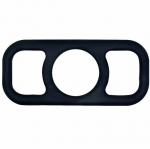 Baile Training Silicone Adjustable Support Rings Set of 3 Black