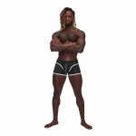 Male Power Sport Mesh Mini Short L Black Athletic Design