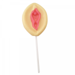 Candyprints Fun Shape Lollipop Sweet Flavour 42g Pink Gift