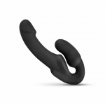 NO-PARTS Morgan Strapless Intimate System 22cm Black Silicone