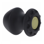 Oxballs Kum Keeper Plug Small Black - Flexible Silicone System