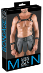 Svenjoyment Bondage Gladiator Set S - Chest Harness & Skirt, Black Matte