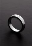 Sinner Gear Stainless Steel Ribbed Intimate Support Ring 10x45mm